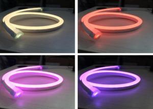 Wholesale SMD5050 12V RGB Neon Lights , 14 X 26mm Size Outdoor RGB Flexible Led Neon Tube from china suppliers