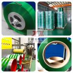Output 3 Straps PET Strapping Band Production Line Chinese English PLC Control