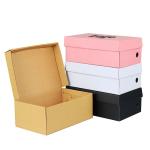Environmental Material Custom Own Logo Shoe and Clothing Paper Box Flip Hat