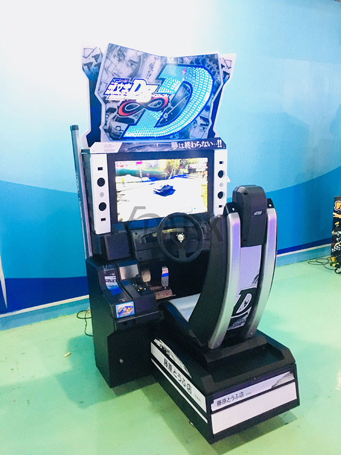 Atttractive Video Car Racing Driving Simulator Arcade Machine Initial d5