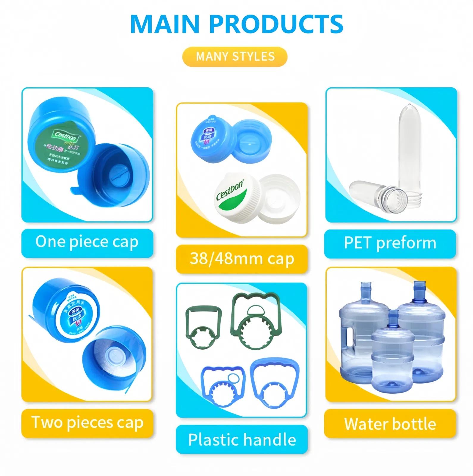 Eco-friendly 5 Gallon 20 Liters PET Water Bottle Handle for Easy Carrying