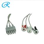 GE Marquette TPU Material 416467-004 Clip 3 Lead Ecg Cable