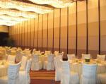 Great Hall Wooden Partition Walls Sliding Acoustic Panel 6m Height