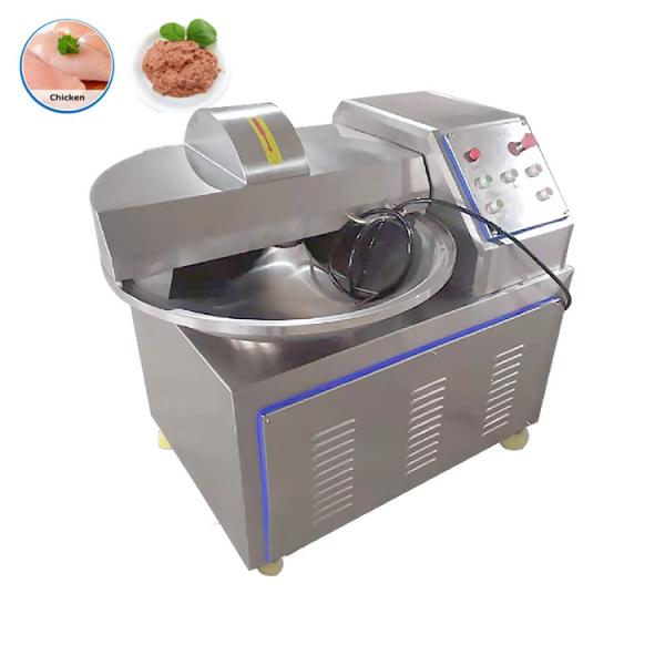 Stainless Steel Meat Bowl Cutter Meat Chopper Meat Bowl Cutter 300kg Meat Bowl