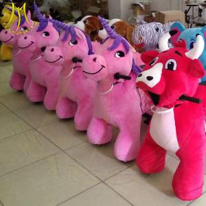 Wholesale Hansel amusement park walking coin operated electric motorized animals from china suppliers