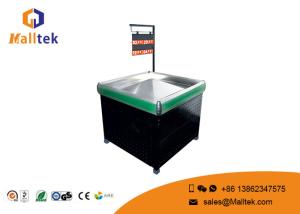 Wholesale Retail Store Supermarket Vegetable Display Rack Single Layer With SS Tube Frame from china suppliers