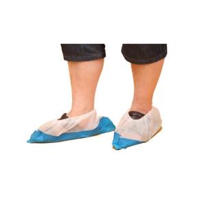 Wholesale Outdoor Disposable Shoe Booties Covers , Disposable Plastic Foot Covers 9-12g/Pc from china suppliers