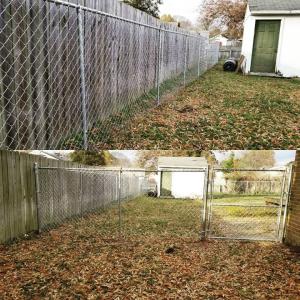 Wholesale Hot Dipped Galvanized Black Chain Link Fence Cost 1.53m*10m*65mm*65mm*2.5mm from china suppliers