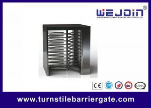 Wholesale Swipe Card Full height Access Control Turnstile Gate Safety System 50HZ / 60HZ from china suppliers
