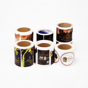 Wholesale Perfume Bottle Packaging Sticker Labels Foil Vinyl Screenprinted Stickers Roll from china suppliers