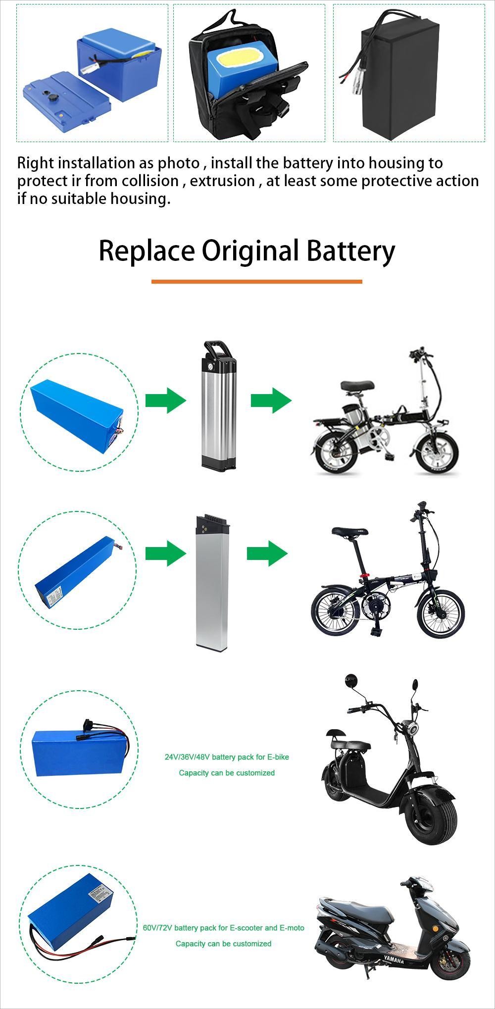 UN38.3 MSDS Electric Vehicle Lithium Battery 60V20Ah E Scooter Lithium Ion Battery