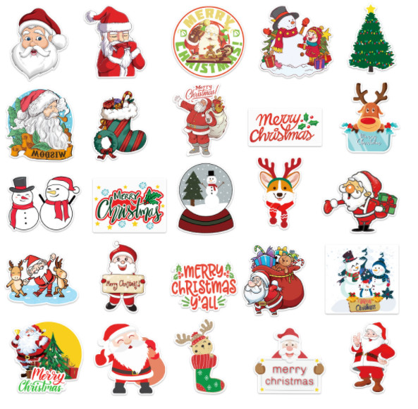 50pcs Cartoon Graffiti Stickers Eco Friendly PVC Waterproof
