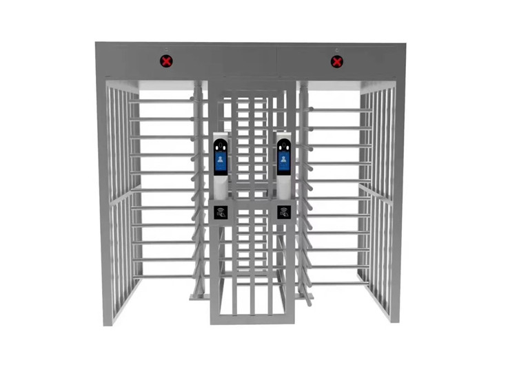 38mm Tube Stoving 0.2S SS304 Full Height Barrier Gate