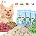 Tofu Low Dust Clumping Cat Litter OEM ODM Cat Litter No Dust
