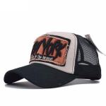 Vintage Adjustable 5 Panel Trucker Hat Men Women Summer Washed Trucker Cap