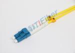 FC - LC Single Mode Fiber Optic Cable Duplex Optical Fiber Patch Cord