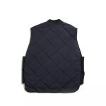 Winter Solid Men′ S Diamond Quilted Zipper Sleeveless Jacket Vest