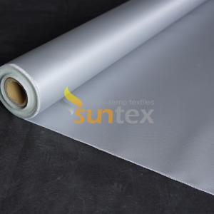 Wholesale Double Sides Fiberglass Fabric Fireproof High Temperature Thermal Insulation Silicone Rubber Coated Fabric Cloth from china suppliers