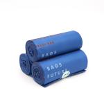 Customized LOGO Biodegradable Cornstarch PLA PBAT T- shirt carry bags shopping