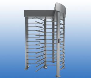 Wholesale 304 Stainless Steel Turnstiles Semi Automatic , Full Height Security Gates from china suppliers