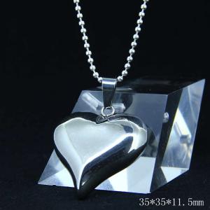 Wholesale Fashion Ladies Women Girls Stainless Steel Loving Heart Shapped Necklace Pendant LPH178 from china suppliers