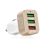 Quick Charge 3.0 42W USB 3 Ports Cell Phone Car Charger