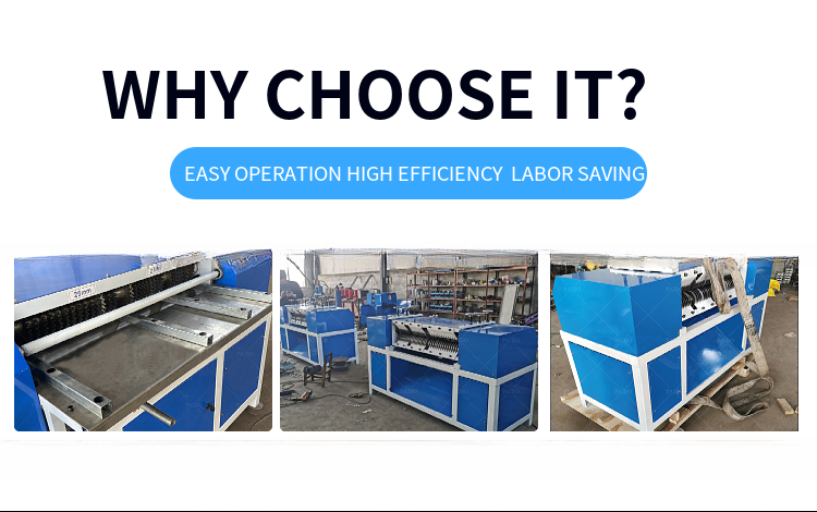 Radiator Copper And Aluminum Separating Machine Function Radiator Recycling Machine
