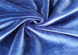 Wholesale 300GSM 95% Polyester 5% Spandex Korean Velvet Stretch KS Velvet Velvet Warp Knitted Velour Fabric For Garment from china suppliers