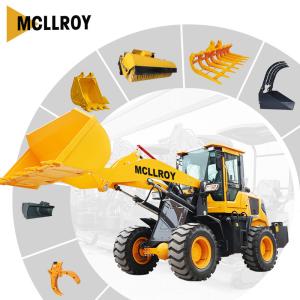 Wholesale 1800kg Mini Articulated Wheel Loader , 37kw Compact Bucket Loader from china suppliers