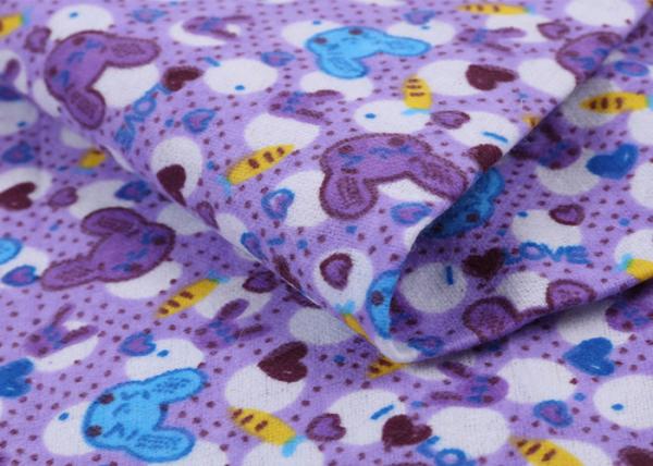 100% Organic Cotton Flannel Fabric For Bedsheet Baby Blanket Baby Blannel