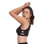 Customizable High Intensity Workout Bra 78%Polyester 22%Spandex Sheer Yoga Top
