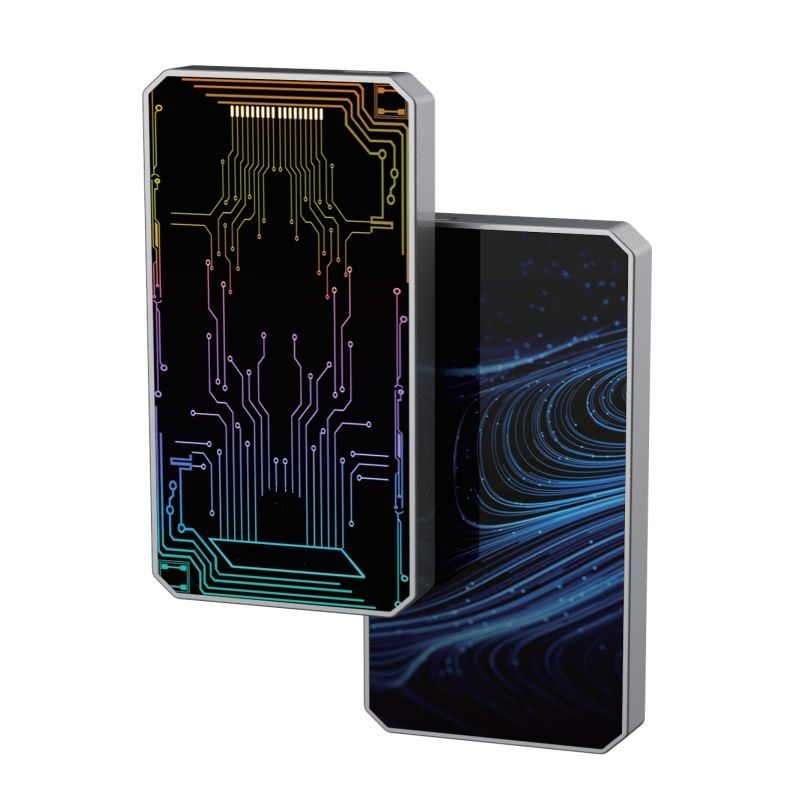 Customizable Glass Panels with Personalized Patterns M. 2 SSD Mobile SSD Supports SATA and Mvne Protocols 5gbps/10gbps Transmission Rate Built-in SSD