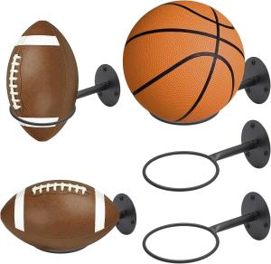 Wholesale Wall Mounted Sports Ball Display Holder for Basketball Soccer Football and Volleyball from china suppliers