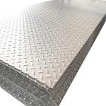 Q235 Ss400 A36 Checkered Steel Plate Hot Rolled Diamond Stainless Checkered