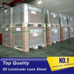 low price promotional PP 3d lenticular sheet plastic lenticular lens 75 lpi flip