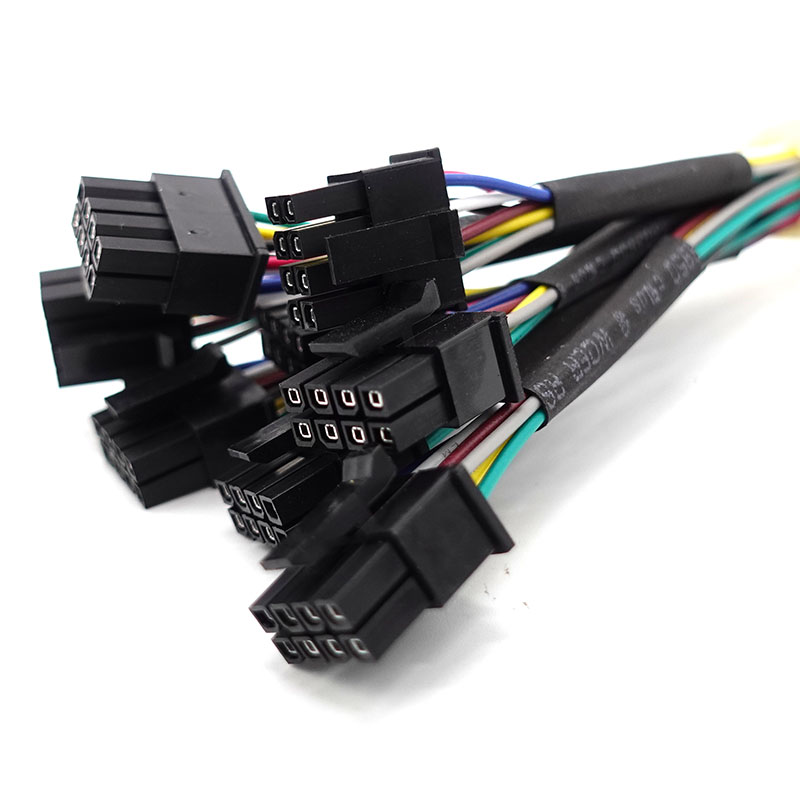 JST Molex Air Dust Noise and Vibration Monitor Wiring Harness with Electronic Wire
