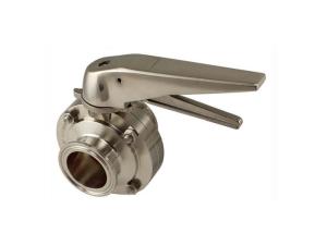 Wholesale SS Welded 1.5&quot; Pneumatic Operated Butterfly Valve For Petroleum from china suppliers