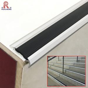 Wholesale Polished Aluminum Stair Nose Trim 12mm Height Fungi Resistant Mold Resistant from china suppliers