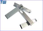 Full Metal 3D Laser Logo 32GB USB Flash Drive Durable Buckle Type