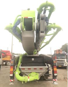 Wholesale Zoomlion Scania Used Concrete Pump Truck 56m 170 M3/H 85 bar from china suppliers