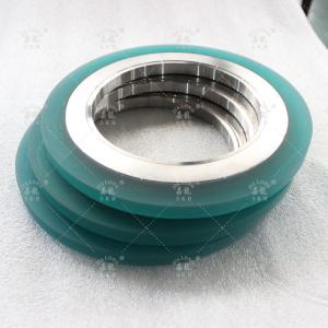 Wholesale Bonded Rubber Rings For Slitting Line PU Rubber Steel Metal Boned Spacer from china suppliers