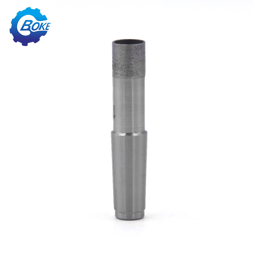 PBLOG sintered diamond drill bits can be used for glass processing drilling applications such as bathroom glass