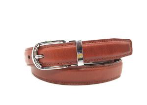 Wholesale 23mm Womens Genuine Leather Belt With Metal Loop Nickel Buckle Color from china suppliers