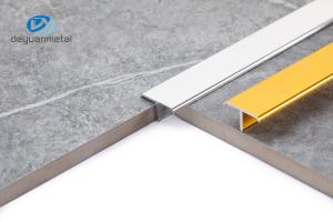 Wholesale 4mm Aluminum T Profiles , T6 T Shaped Aluminum Extrusion GB Approved Bright Color from china suppliers