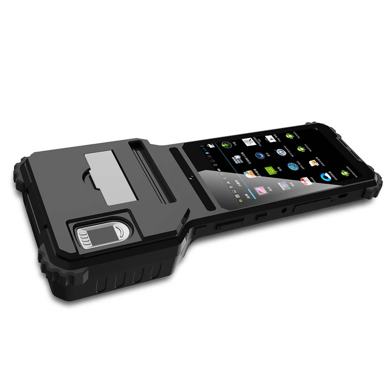 BH501 Handheld Rugged IP54 4G Biometric Mobile Device Android Tablet Integrated Printer