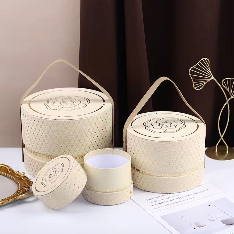 Custom Surface Velvet Gold Hot Stamp Food Chocolate Cylinder Paper Tube Packaging for FCL Shipment Requirements