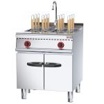 Eco-friendly Stainless Steel Commercial Gas Pasta Cooker With Cabinet for