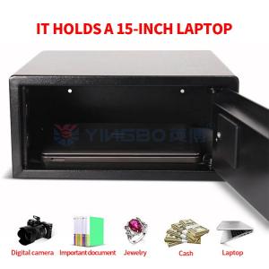 Wholesale Black Steel Security Hotel Safe Box With Digital Keypad OEM Weight from china suppliers