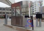 Waterproof Outdoor Indoor Stainless Steel Prefab Guard House , Noise Protection