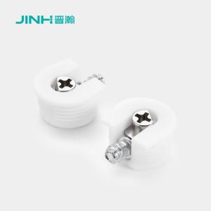 Wholesale 20*12.5mm Shelf Holder Pegs White Bedroom Furniture Connecting Fitting from china suppliers